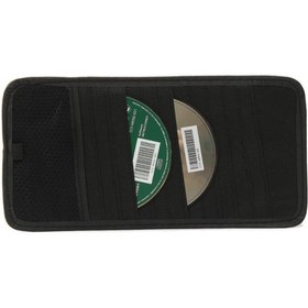 Resim Tvet Güneşliğe Uygun Cd Kartvizit Tutucu Siyah St00712 