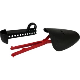 Resim Srtfootcare Plastik Ayarlı Ayakkabı Kalıbı 39-44 Kırmızı Siyah 1 Çift 