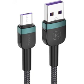 Resim KUULAA Mikro USB 3A Hızlı Şarj 1 Metre Android Usb Şarj Kablosu 