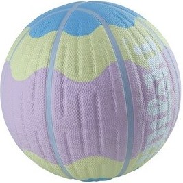 Resim Basketbol Topu Pastel Renkli Kaymaz 5 Numara 