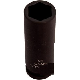 Resim Mercure Nt 1/2 Havalı Lokma Siyah Uzun 12 Mm Ntzl1212u 