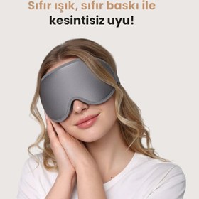 Resim Premium Uyku Maskesi - Siyah 