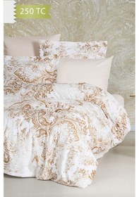 Resim Varol 250 Tc Bambu Karışımlı Pamuk Saten Nevresim Takımı Çift Kişilik - Sante Çok Renkli 