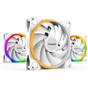 Resim Be Quiet Light Wings White 140mm Pwm Premium Argb Kasa Fanı 4-pi 