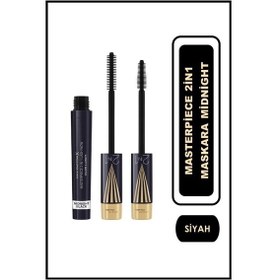 Resim Max Factor Masterpiece 2in1 Maskara Midnight Siyah 