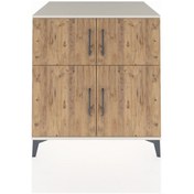 Resim Kronos Şifonyer 3 Raflı 4 Kapaklı 88x59x96 Aytaşı-çam Aytaşı 