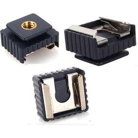 Resim OEM Vidalı Flaş Tutucusu, Monopod Üstü Flaş tutucu 