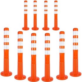 Resim Esnek Şerit Ayırıcı Eko İleri Trafik Delinatör 75 CM 10 Adet 