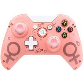 Resim Winex N1 Xbox One Pc Ps3 Kablosuz Gamepad Joystick Oyun Kolu Pembe 