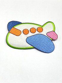 Resim karantuhafiye Ütü İle Yapışan Bebek Battaniye Aplikesi / Bebek ve Çocuk Aplikesi / Uçak Model 