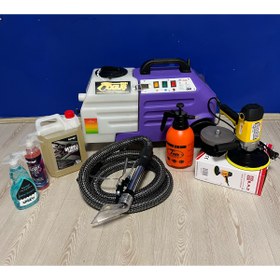 Resim DGS DOGUS Set Halinde Sıcak Sulu Profesyonel Koltuk Yıkama Makinası, (TELLİ HORTUM) 7 Parça Ürün Ile Birlikte 