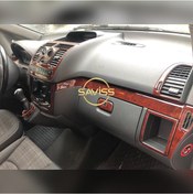 Resim Mercedes Vito uyumlu Gül desenli Maun Full Set,Torpido Konsol Kaplama , Maun Kaplama (Gül desenli) 