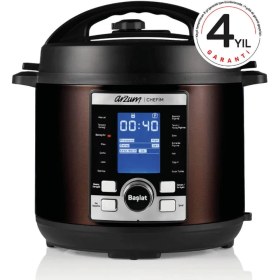 Resim Arzum Buharlı Pişirici Chefim Yeni Nesil Çok Amaçlı Basınçlı ve Buharlı Pişirici 