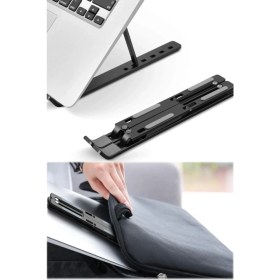 Resim Munico ve Ayarlanabilir Tablet Windows Mac Tabletler Standı Uyumlu Laptop & Pratik Siyah Için Ideal Seçim 