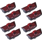 Resim Gemstone 8x LED Araba Kapısı Hoş Geldiniz Projektör Logosu Nezaket Mercedes Benz C Sınıfı W201 W202 W203 W204 (Yurt Dışından) 