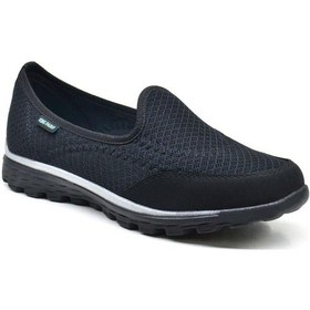 Resim King Paolo 5889 Kadın Anatomik Günlük Ayakkabı-siyah Siyah 