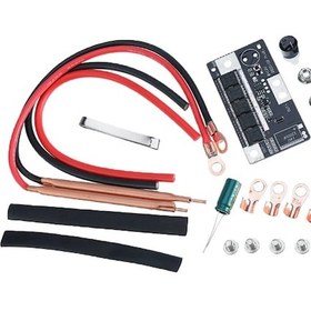 Resim Vkemall Punta Kaynak Makinesi 12v Dıy Taşınabilir Nokta Kaynak Makinesi Hücre Depolama Pcb Devre Kartı Siyah 