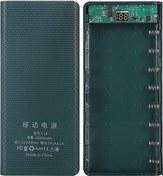 Resim Yeşil 18650 Power Bank 20000mah Usb Type C 5v Şarj Saklama Kutusu Pilsiz Yeşil 
