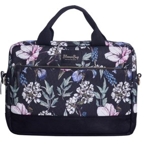 Resim BloominBag Black Cherries 13-14 Inç Laptop / Macbook Çantası 