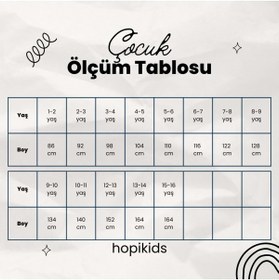 Resim Hopi Kids Beli Ayarlanabilir Likralı Hafif Taşlanmış Boru Paça Erkek Çocuk Kot Pantolon- 4-5 Yaş 