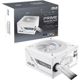 Resim Asus Prıme-750b 750w 80+ Bronze Beyaz Psu / 135mm Fan / Atx Güç Kaynağı 