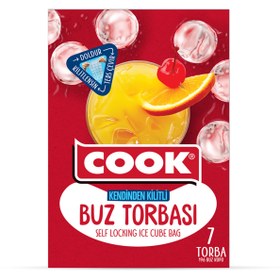Resim Cookc 3 ADET Cook Buz Torbası Kendinden Kilitli 