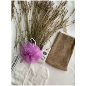 Resim DefneToprak Doğal 4'Lü Banyo Hamam Seti 