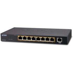 Resim Planet PL-GSD-908HP 8 Port 1000T PoE+ 1 Port 1000T 100W PoE Switch Evimdeyokyok