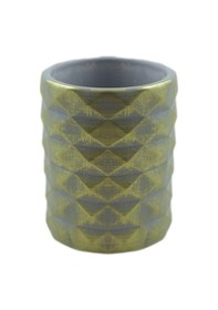 Resim Geometrik Beton Saksı Silikon Kalıp - 102 