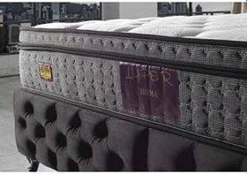 Resim LUPER Roma Couple Wick 150x200 Full Ortopedik Yaylı Yatak BEYAZ 150 x 200 