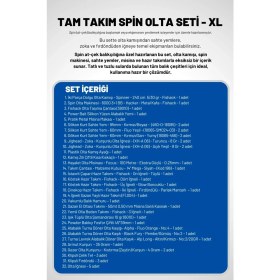 Resim Normadia Spin Olta Seti 240CM 5-30GR Kamış + 6000'LIK 3+1bb Makine Xl 
