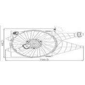 Resim KALE 13501005 FAN MOTORU LINEA 1.6 AC DAVLUMBAZLI 