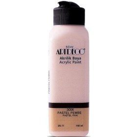 Resim Artdeco Akrilik Boya 140 ML Pastel Pembe 070R-3006 