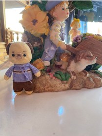 Resim MUTLUDÜNYAM 7cm amigurumi köpek minyatür amigurumi 