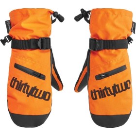 Resim THIRTYTWO Corp Mitt Blk Orn Çocuk Snowboard Eldiven 