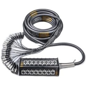 Resim Merz Stage-24c-20m 24 Kanal 20 Metre Multicore Kablolu Hazır Stage Box 