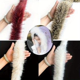 Resim 1 adet 100cm Uzun Faux Fur Plaited Hooded Kimono, Mandarin Yaka ve Puffed Kollari ile - Zarif Geleneksel Çin Kıyafeti, Karışık Renkler, Elde Yıkama veya Kuru Temizleme, Kültürel Moda Aksesuarı, Kültürel Moda Aksesuarı | Geleneksel Kore Kimono | Elde Yıkama Yapılabilir Kumaş 