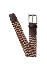 Resim Pierre Cardin Multi Renk Örgü Erkek Kemer En 3,5 Cm Pc-1745 Kahverengi - Vizon 