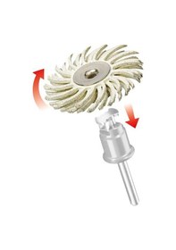 Resim Dremel 472S Speedclic Detay Aşındırcı Fırça 120 Kum 