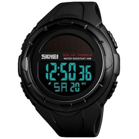 Resim Rogfer Skmeı 1405 Moda Güneş Enerjisi Açık Spor İzle Çok Fonksiyonlu 50m Su Geçirmez Erkekler Dijital Saat Siyah Çok Renkli Çok Renkli 