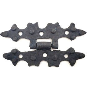 Resim Skygo Antika Tarz Dekoratif Pirinç Yıldız Menteşe - 84x44 mm, Oksit 