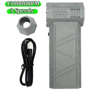 Resim Hava Üfleyici 52m/s Fırçasız Motor Taşınabilir Bilgisayar Klavye İçin Toz A Grey - 
