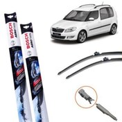 Resim Bosch Skoda Roomster Muz Silecek Takımı Ön Aerotwin 2006-2013 