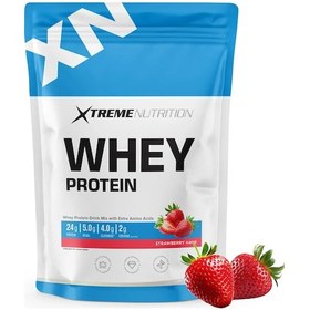 Resim Xtreme Whey Protein Tozu - 512 G - Çilek Aromalı - 16 Servis 