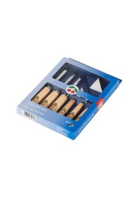 Resim Kirschen Two Cherries Ahşap Yontma Ve Oyma Seti 7 Parça 