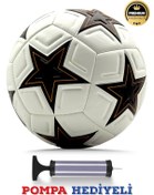 Resim Futbol Topu Şampiyonlar Ligi Beton + Çim Zemin Pompa BSF34-1 Çok Renkli 