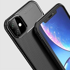 Resim Spia Apple iPhone 11 Kılıf Siyah Karbon Silikon Orijinal Esnek İnce Geliştirilmiş Dayanıklı Darbe Karşıtı Koruyucu Yeni Nesil Tasarım (Apple iPhone 11, Siyah) 
