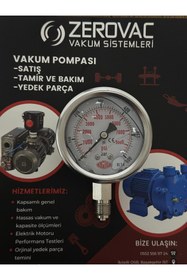 Resim SIMGA 0-600 Bar Çap Ø52 Mm Alttan Bağlantılı Gliserinli Manometre 