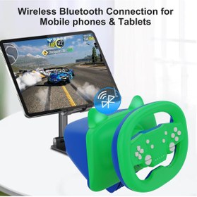 Resim Telefon Uyumlu Oyuncu Direksiyon Seti Titreşimli Wireless Android/ios/ps4/ps3/pc/ns 270• Pedallı 