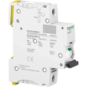 Resim SCHNEIDER ACTi9 iC60N A9F73125 25A SİGORTA (1P, 6kA, B EĞRİSİ) 